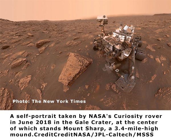 How NASA's Curiosity Rover Weighed a Mountain on Mars