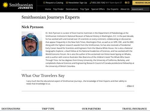 Nicholas Pyenson | Smithsonian