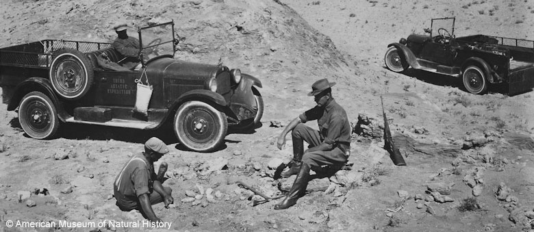 Dodge Motorcar Product Placement | Roy Chapman Andrews Gobi Expedition | James B. Shackelford photographer, AMNH